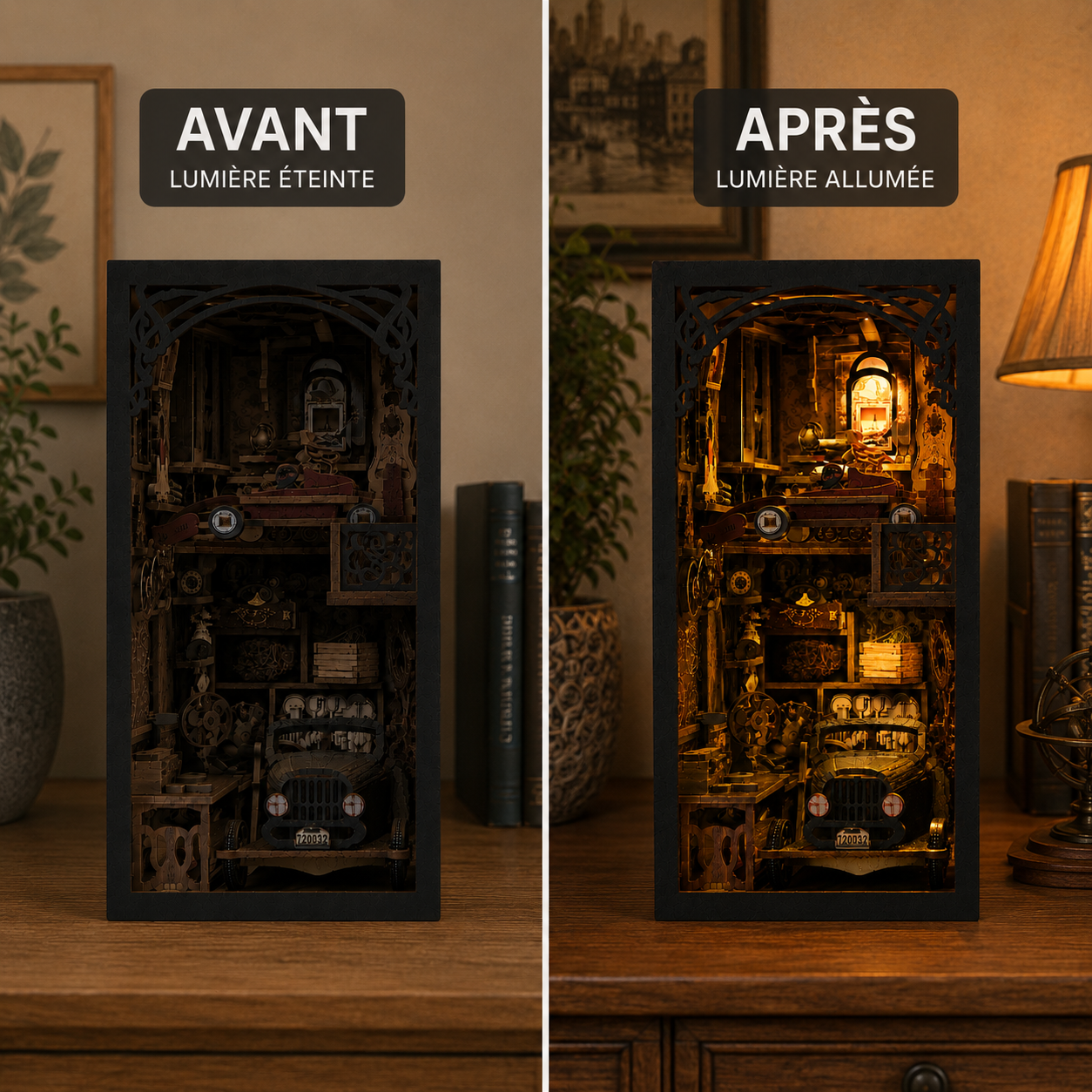 Book Nook Garage Steampunk