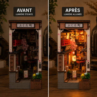 Book Nook Kyoto — Ruelle japonaise