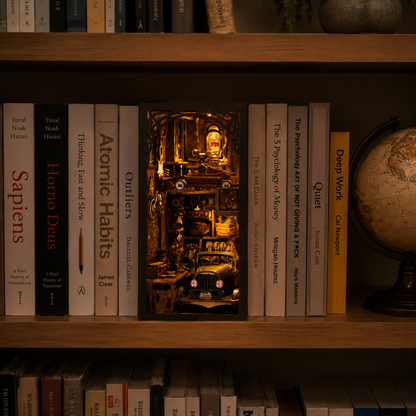 Book Nook Garage Steampunk