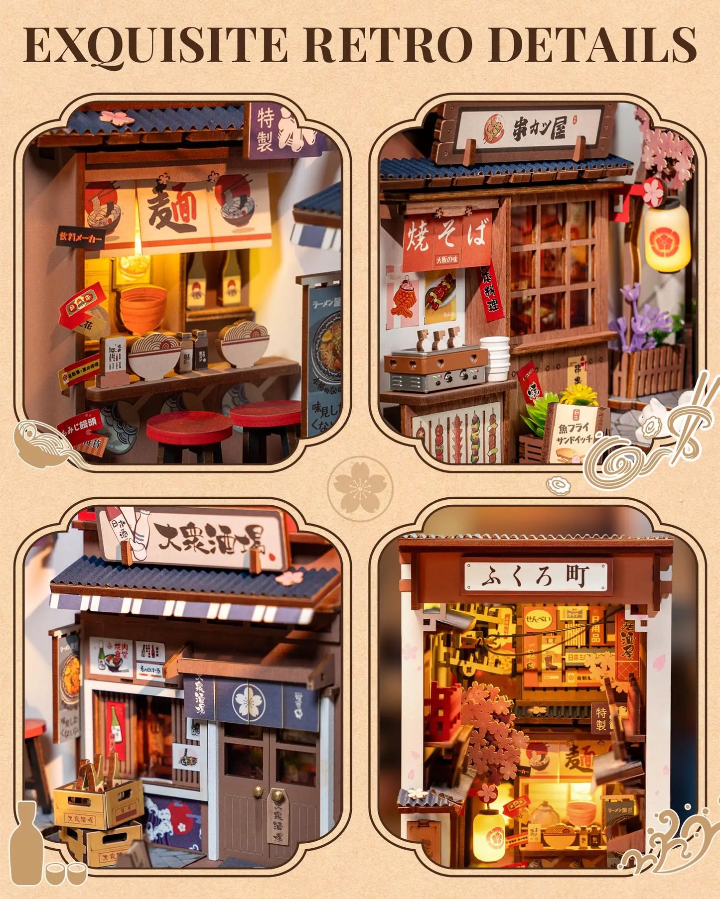 Book Nook Kit — Ruelle de Kyoto