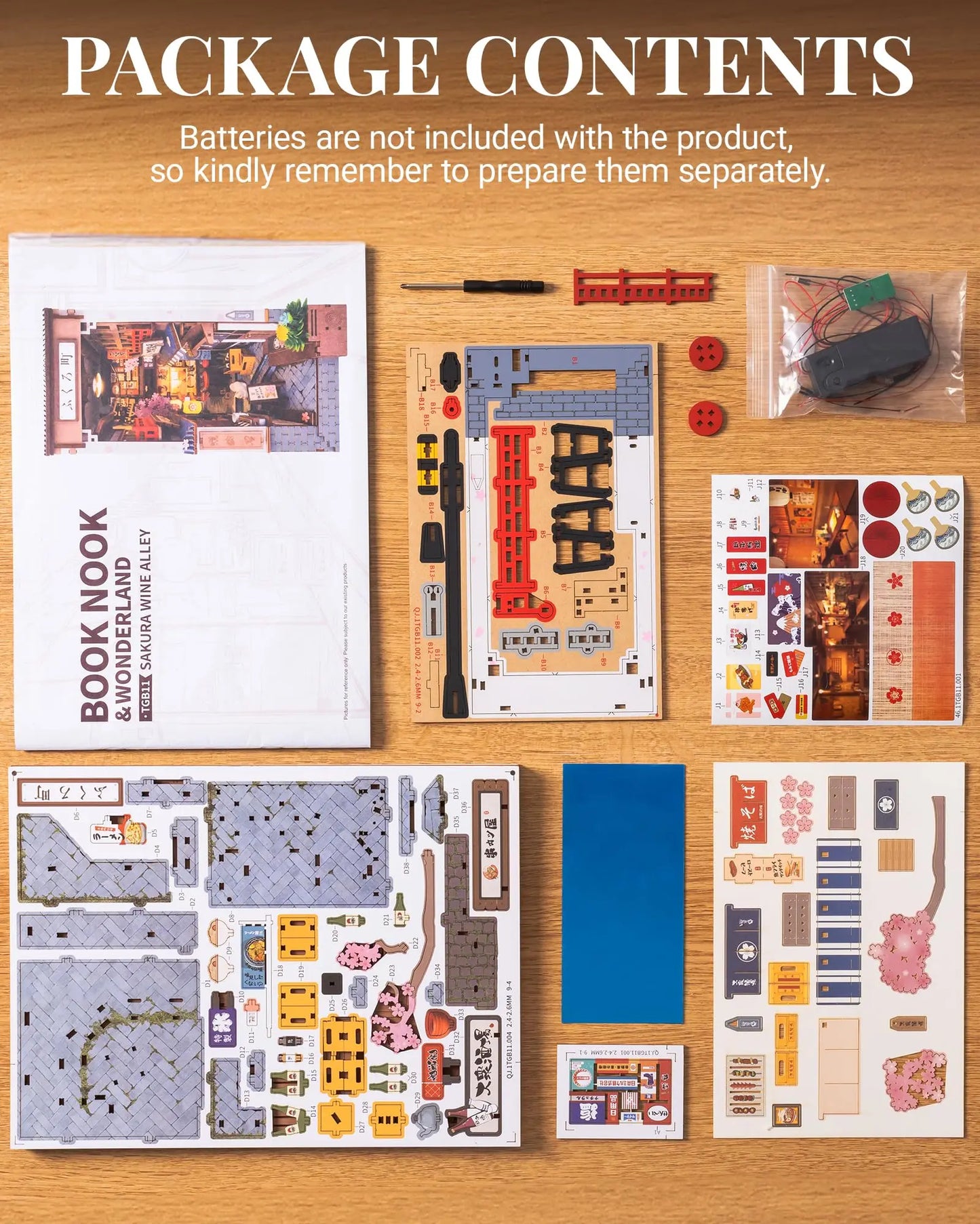 Book Nook Kit — Ruelle de Kyoto